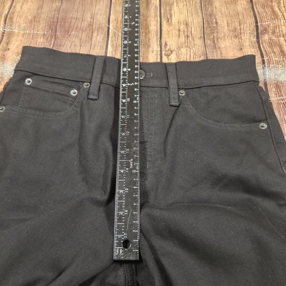 J.Crew Cropped Wide Leg Jeans Womens 27 Black High Rise Minimalist Effortless - Picture 3 of 12